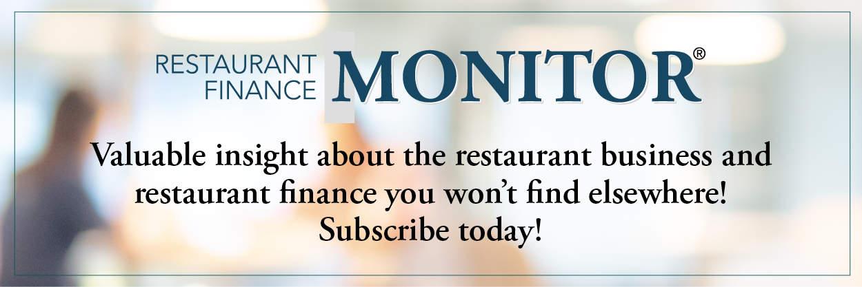 Restaurant Finance Monitor